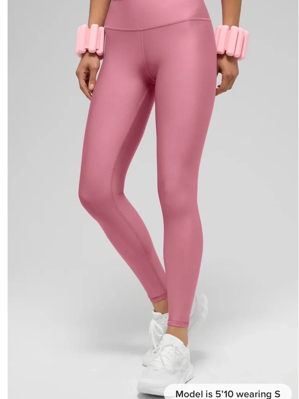 ALO Yoga Dusty Rose Airlift Warm Leggings Size Large - NWOT Never Worn